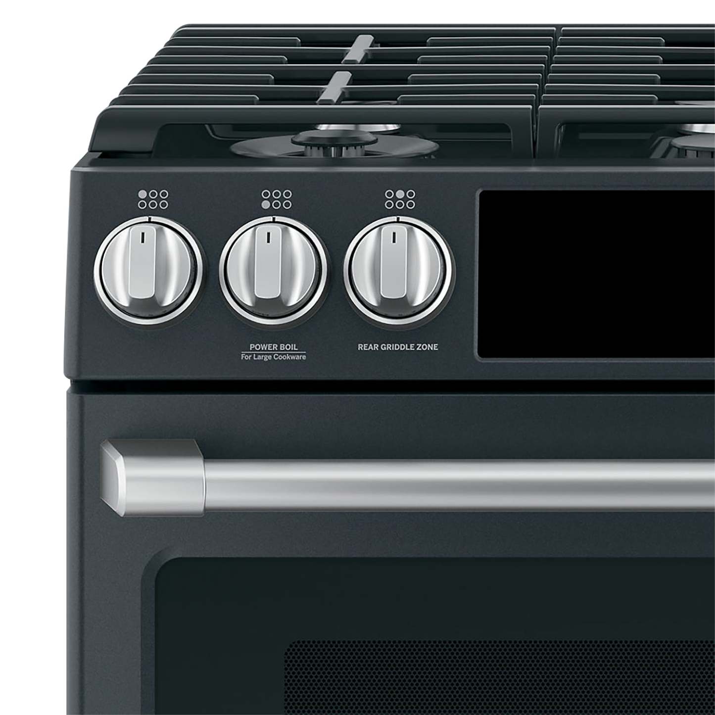 Café Ensemble de poignées et de boutons en acier inoxydable brossé pour cuisinière à gaz - CXFCGHKPMSS|CXFCGHSS