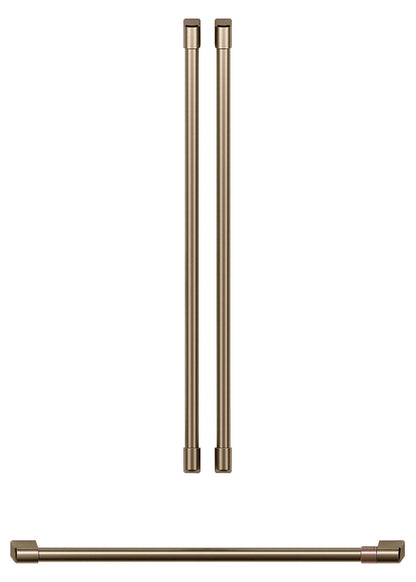 Poignées en bronze brossé pour réfrigérateur à portes françaises Café - CXLB3H3PMBZ|Poignées bronze brossé pour réfrigérateur à portes françaises Café - CXLB3H3PMBZ|CXLB3HBZ