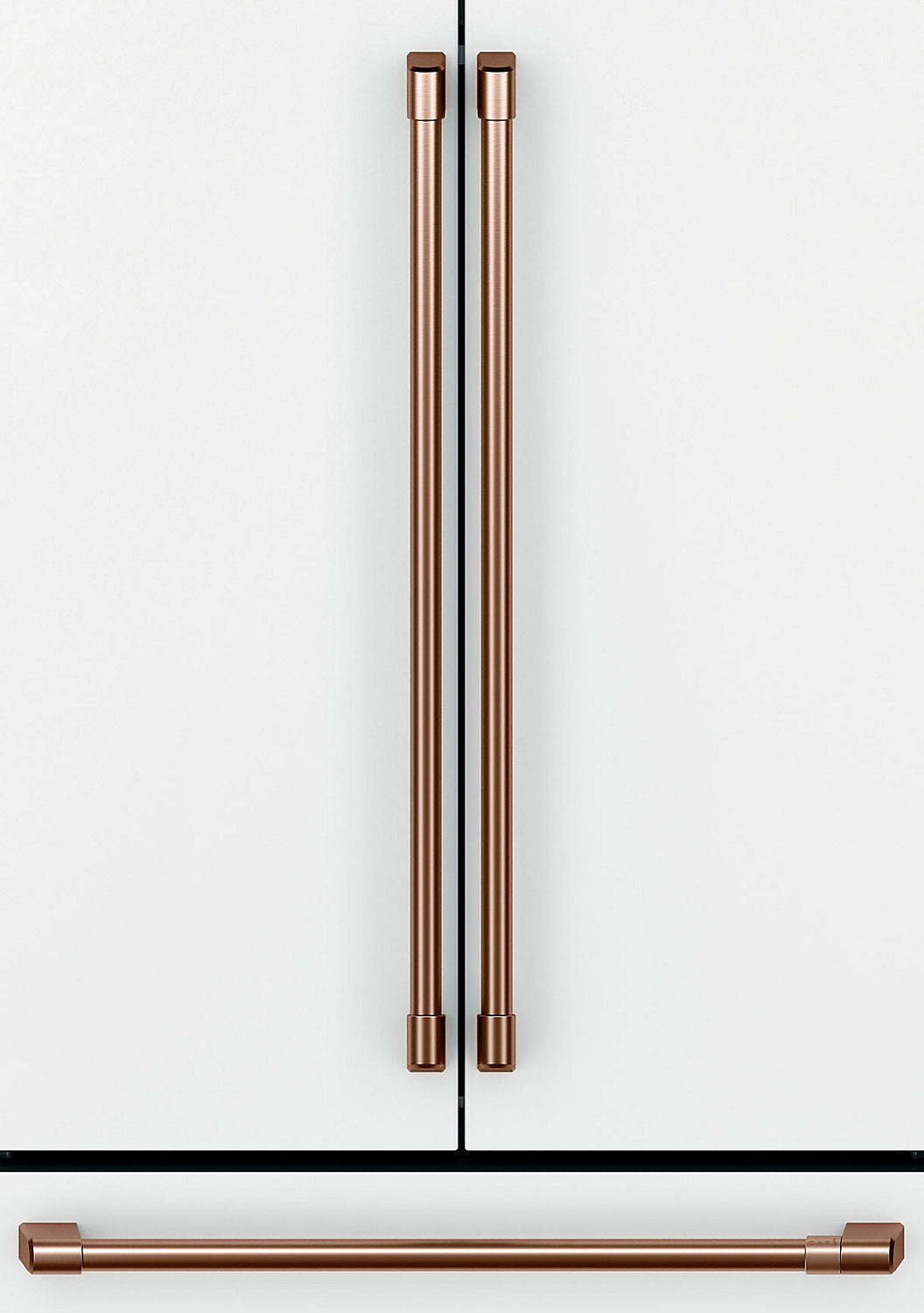 Poignées en cuivre brossé pour réfrigérateur à portes françaises Café - CXLB3H3PMCU|Poignées en cuivre brossé pour réfrigérateur à portes françaises Café - CXLB3H3PMCU|CXLB3HCU