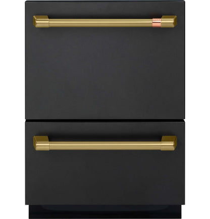 Ensemble de poignée de lave-vaisselle à double tiroir en laiton brossé Café - CXQD2H2PNCG|Trousse de poignées Café en laiton brossé pour lave-vaisselle à 2 tiroirs - CXQD2H2PNCG