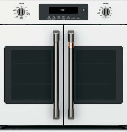 Café French-Door Wall Oven Brushed Black Knobs and Handles - CXWSFHKPMBT|Poignées et boutons noir brossé pour quatre murales à portes françaises Café - CXWSFHKPMBT|CXWSFHBT