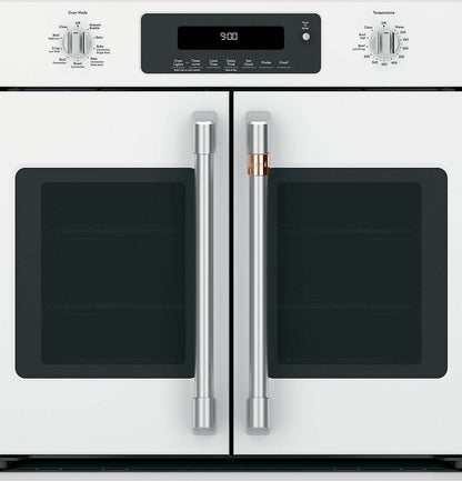 Café French-Door Wall Oven Brushed Stainless Steel Knobs and Handles - CXWSFHKPMSS|Poignées et boutons acier inoxydable brossé pour quatre murales à portes françaises Café - CXWSFHKPMSS|CXWSFHSS