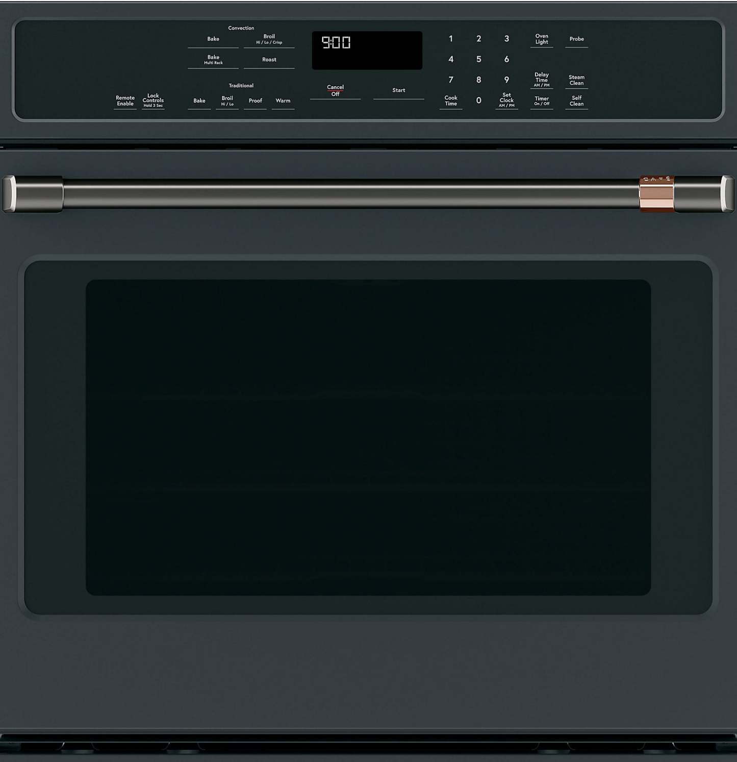 Café Single Wall Oven Brushed Black Handle - CXWS0H0PMBT|Poignée noir brossé pour four mural simple Café - CXWS0H0PMBT|CXWSOHBT