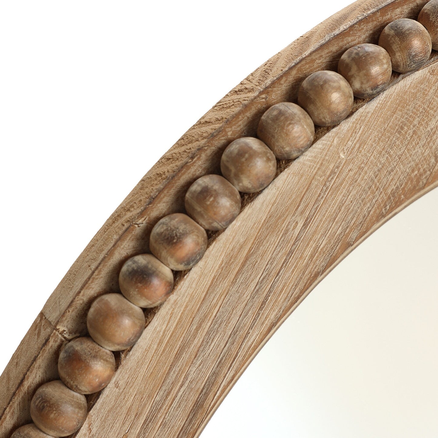 Miroir mural ovale Cameo encadré en bois, 81 cm (32 po), miroir de salle de bain - 81 cm (31,89 po) H x 61 cm (24 po) L x 3,2 cm (1,26 po) P