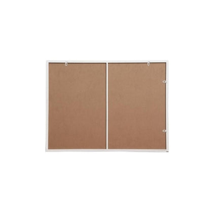 Miroir rectangulaire à cadre métallique Carson Carrington Salsnas