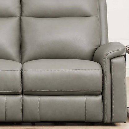 Hydeline Stanfield Power Reclining Loveseat - Grey|Cause à inclinaison électrique Stanfield de Hydeline - grise