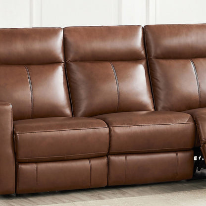 Sofa à inclinaison électrique Vienna de Hydeline - brun