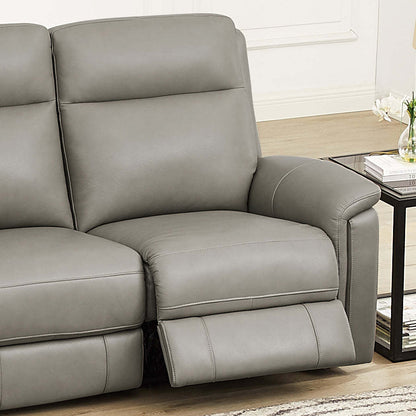 Hydeline Stanfield Power Reclining Loveseat - Grey|Cause à inclinaison électrique Stanfield de Hydeline - grise