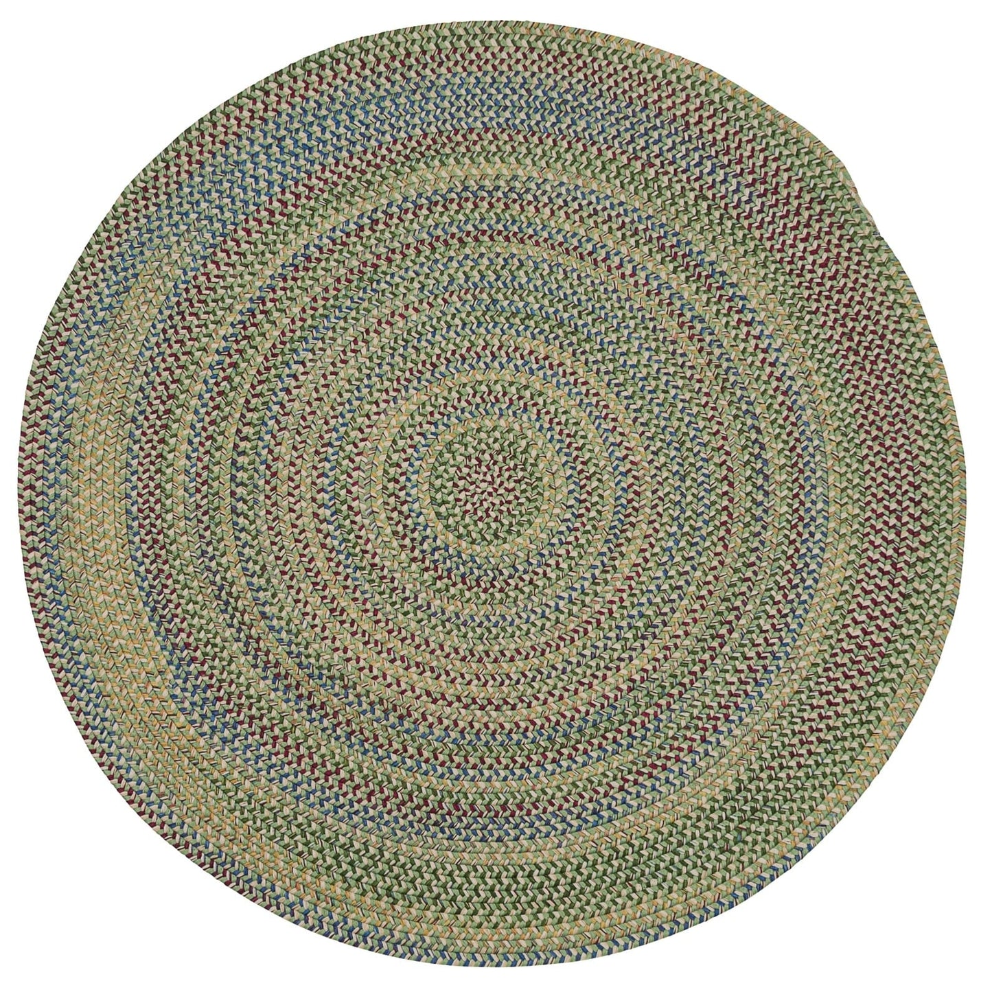 Tapis rond tressé rustique Worley de Colonial Mills