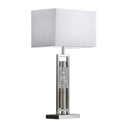 Lampe de table d'appoint rectangulaire Conover