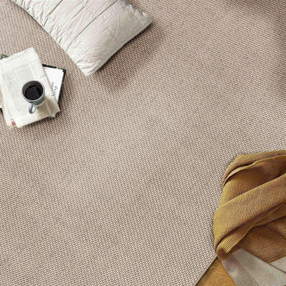 Tapis contemporain uni d'intérieur/extérieur