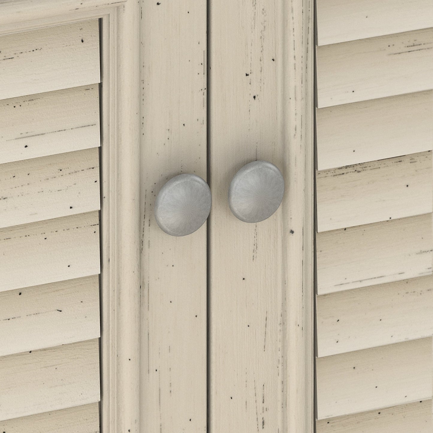 Armoire de rangement Fairview avec portes et étagères de Bush Furniture - 80,5 cm (L) x 32,4 cm (l) x 78 cm (H)