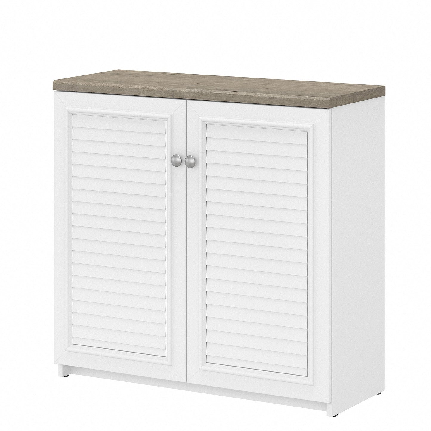 Armoire de rangement Fairview avec portes et étagères de Bush Furniture - 80,5 cm (L) x 32,4 cm (l) x 78 cm (H)
