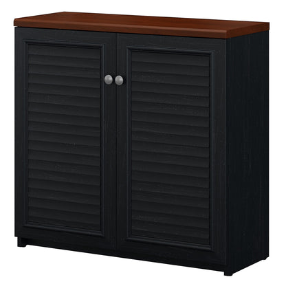 Armoire de rangement Fairview avec portes et étagères de Bush Furniture - 80,5 cm (L) x 32,4 cm (l) x 78 cm (H)