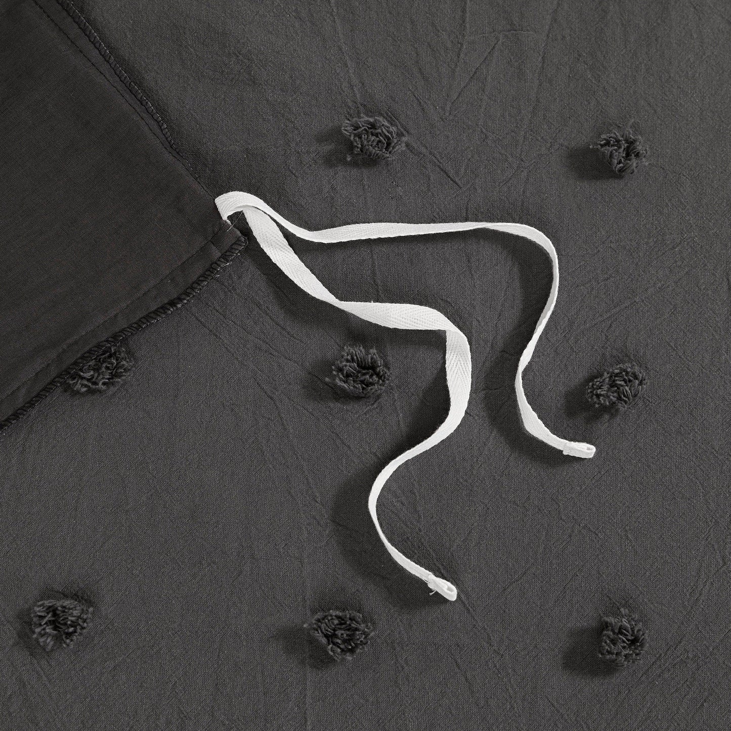 Parure de lit Intelligent Design en coton jacquard maïs avec taies d'oreiller carrées et coussins décoratifs