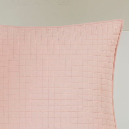 Parure de lit Intelligent Design en coton jacquard maïs avec taies d'oreiller carrées et coussins décoratifs