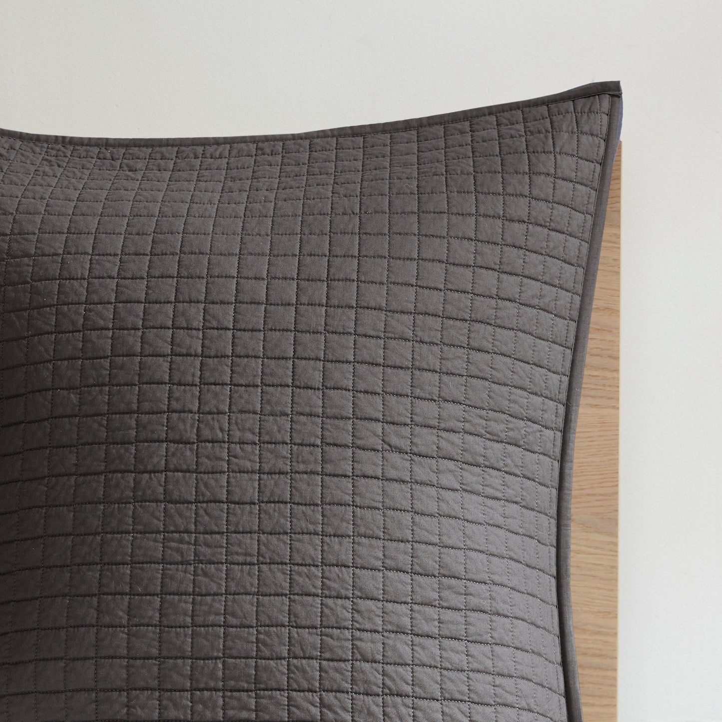 Parure de lit Intelligent Design en coton jacquard maïs avec taies d'oreiller carrées et coussins décoratifs