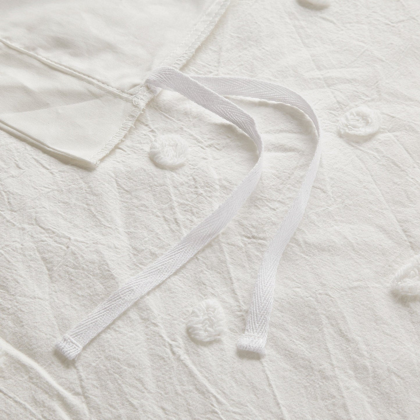 Parure de lit Intelligent Design en coton jacquard maïs avec taies d'oreiller carrées et coussins décoratifs