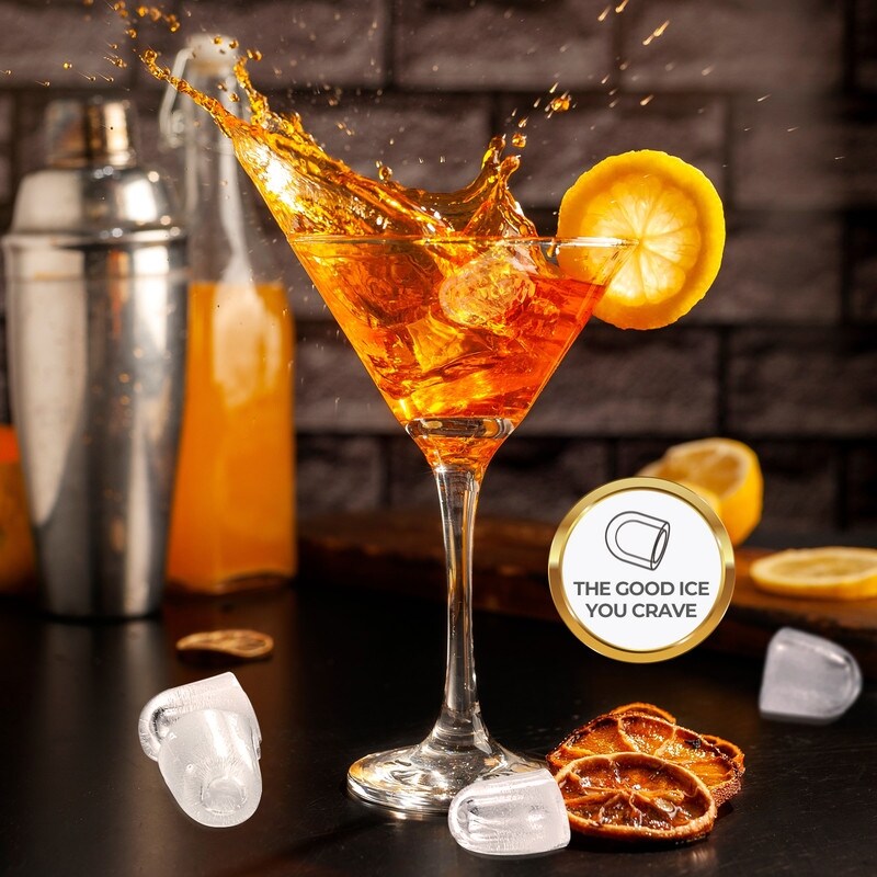 Machine à glaçons de comptoir avec pelle et panier à glaçons, 9 glaçons en 6 minutes, 12 kg/24 h, 2 tailles de glaçons en forme de balle, autonettoyante