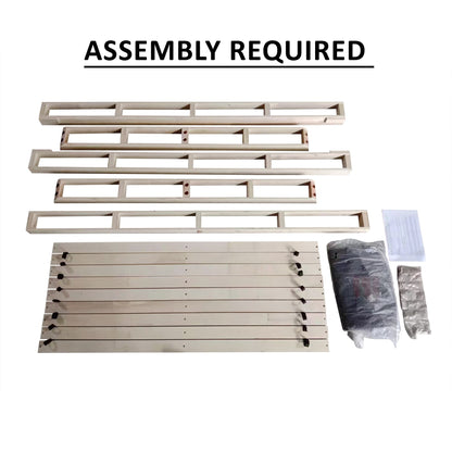 Sommier à lattes en bois massif CraftPorch de 20 cm (8 pouces)