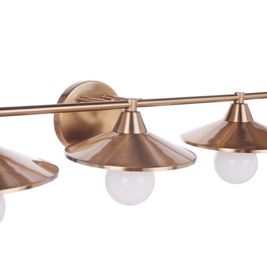 Applique murale Craftmade 125465 Isaac à 5 lumières, 46 pouces de large