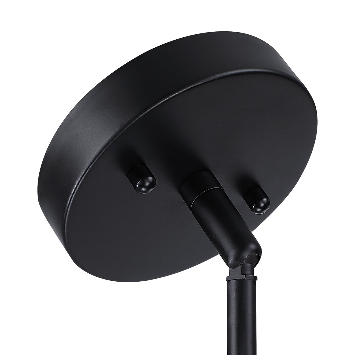 Lustre tambour en rotin noir Cynthia à 4 lumières - 56 cm (22 po) de largeur