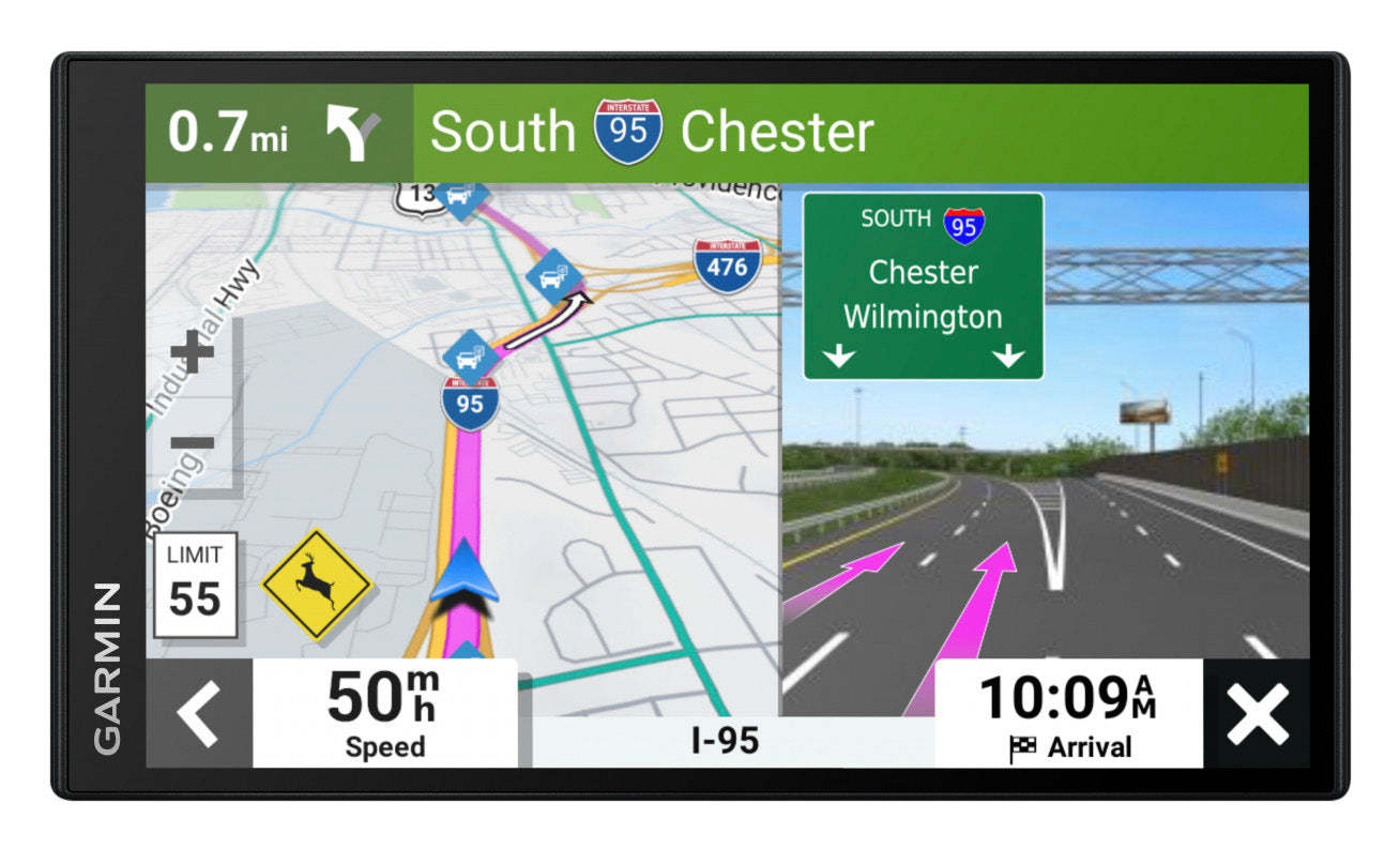 Garmin Drivesmart™ 76 Mt Gps Navigator Dash Cam - Pour Les Vacances Avec Assistance Vocale Et Écran 7
