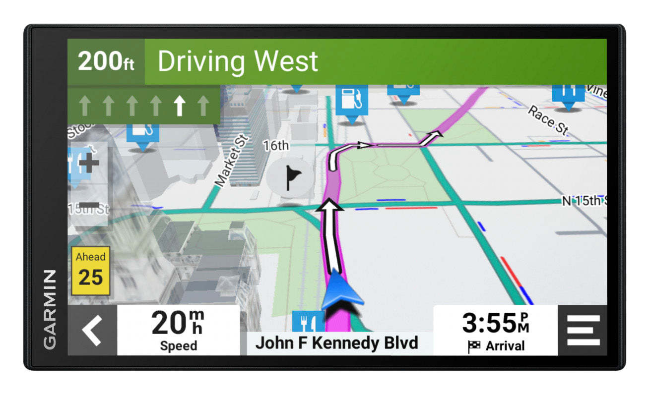 Garmin Drivesmart™ 76 Mt Gps Navigator Dash Cam - Pour Les Vacances Avec Assistance Vocale Et Écran 7