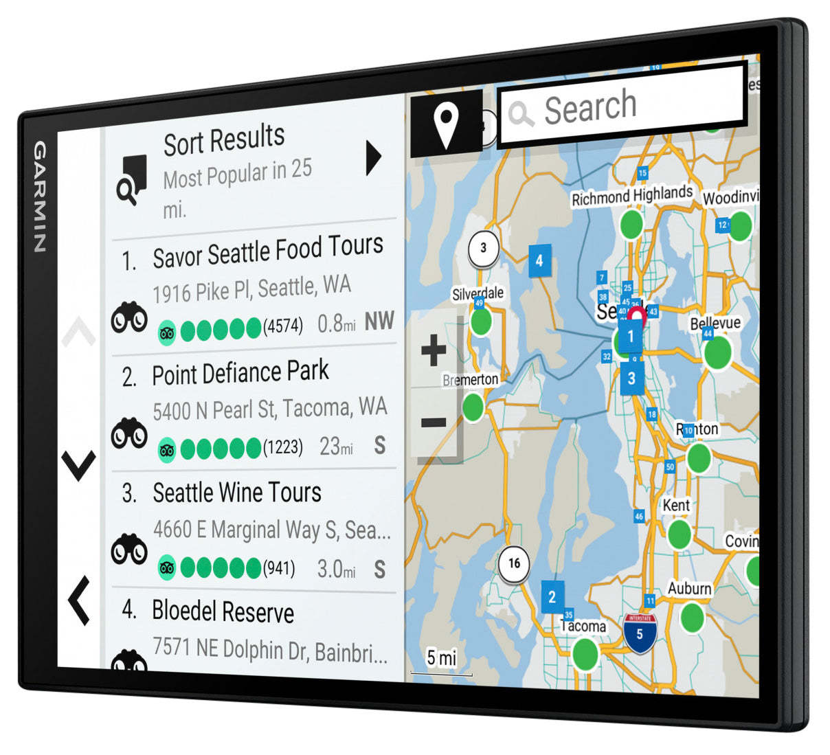 Garmin Drivesmart™ 86 Mt Gps Navigateur Dash Cam - Pour Les Vacances Avec Assistance Vocale Et Écran de 8 pouces