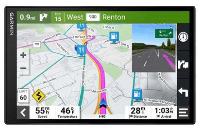Garmin Drivesmart™ 86 Mt Gps Navigateur Dash Cam - Pour Les Vacances Avec Assistance Vocale Et Écran de 8 pouces