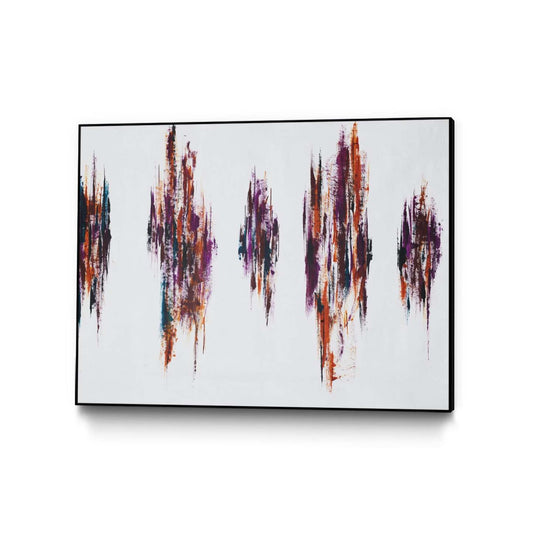 Œuvre d'art murale sur toile encadrée noire « Fin de la semaine » 32 x 24