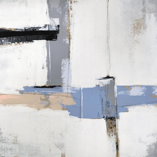 Œuvre murale géante « Broken Edges I » 72 x 72