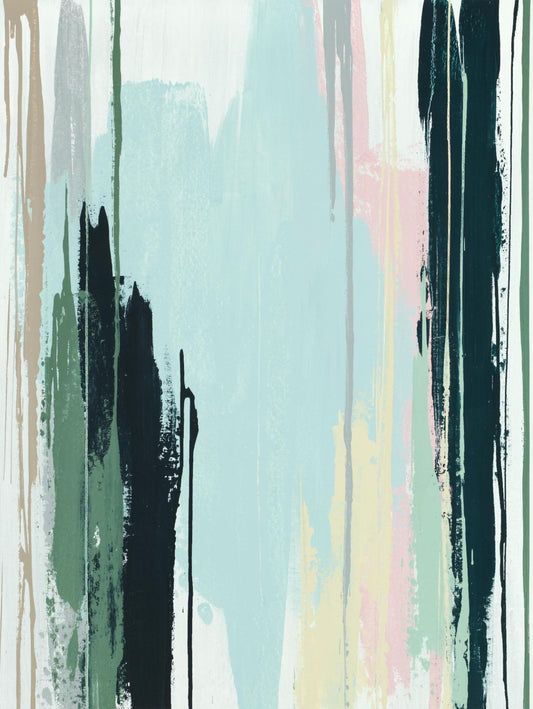 Œuvre d'art murale géante « Splendid Mirage I » 72 x 54