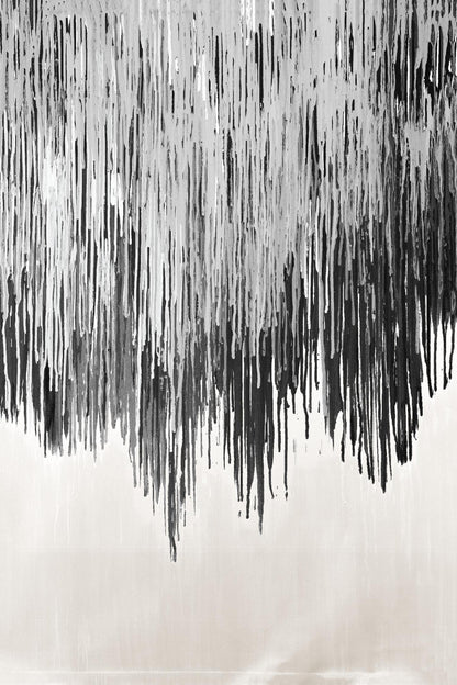 Œuvre d'art murale géante « Stained Shower II » 84 x 54