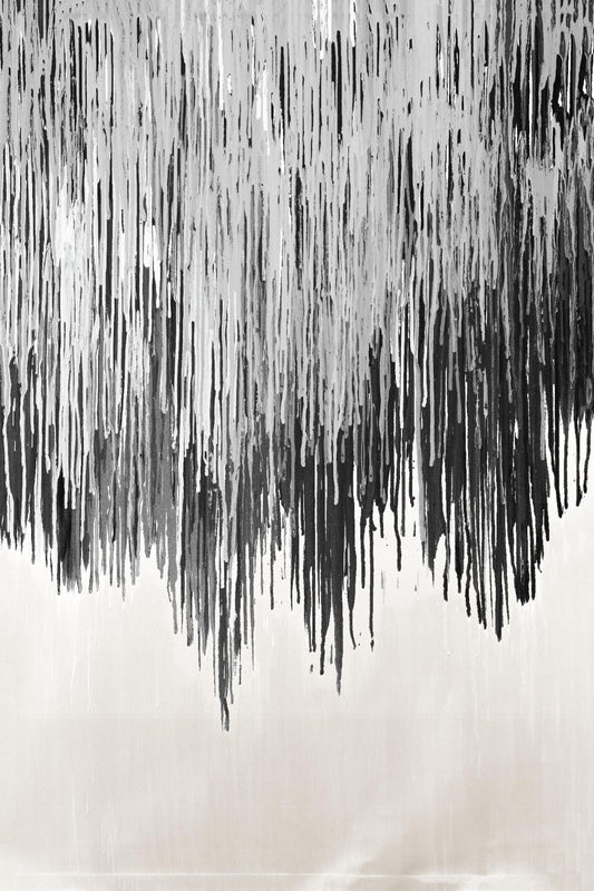 Œuvre d'art murale géante « Stained Shower II » 84 x 54