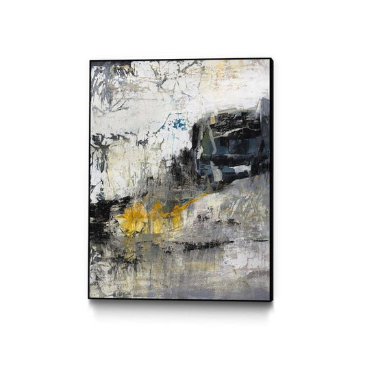 Œuvre d'art murale sur toile encadrée noire « La Randonnée » 24 x 32