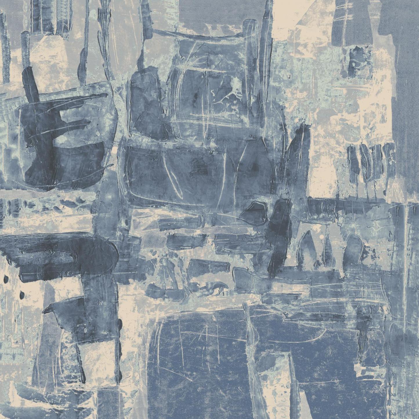 Œuvre d'art murale géante « Oxidation II » 72 x 72