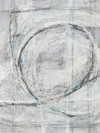 Œuvre d'art murale géante « Mind Sketches » 72 x 54