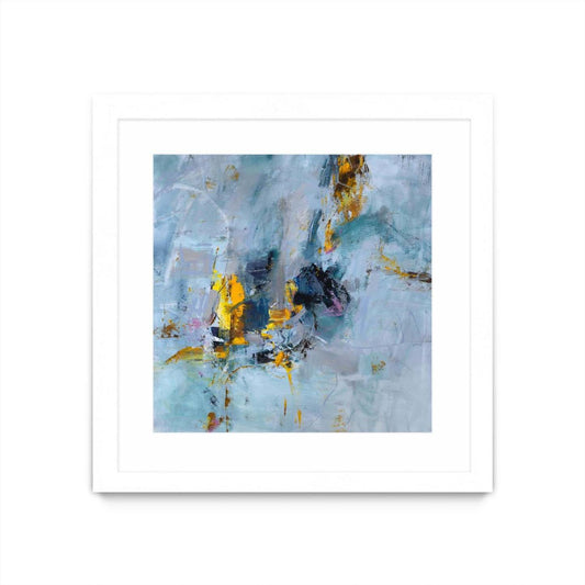 Prize Of The Day Matted and Framed White 30x30 Wall Art|Œuvre d’art murale encadrée blanche et mate « Prize Of The Day » 30 x 30