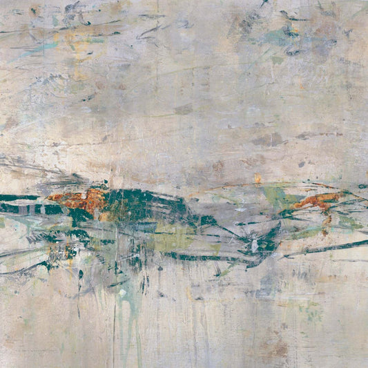 Œuvre d'art murale géante « Broken Road III » 54 x 54