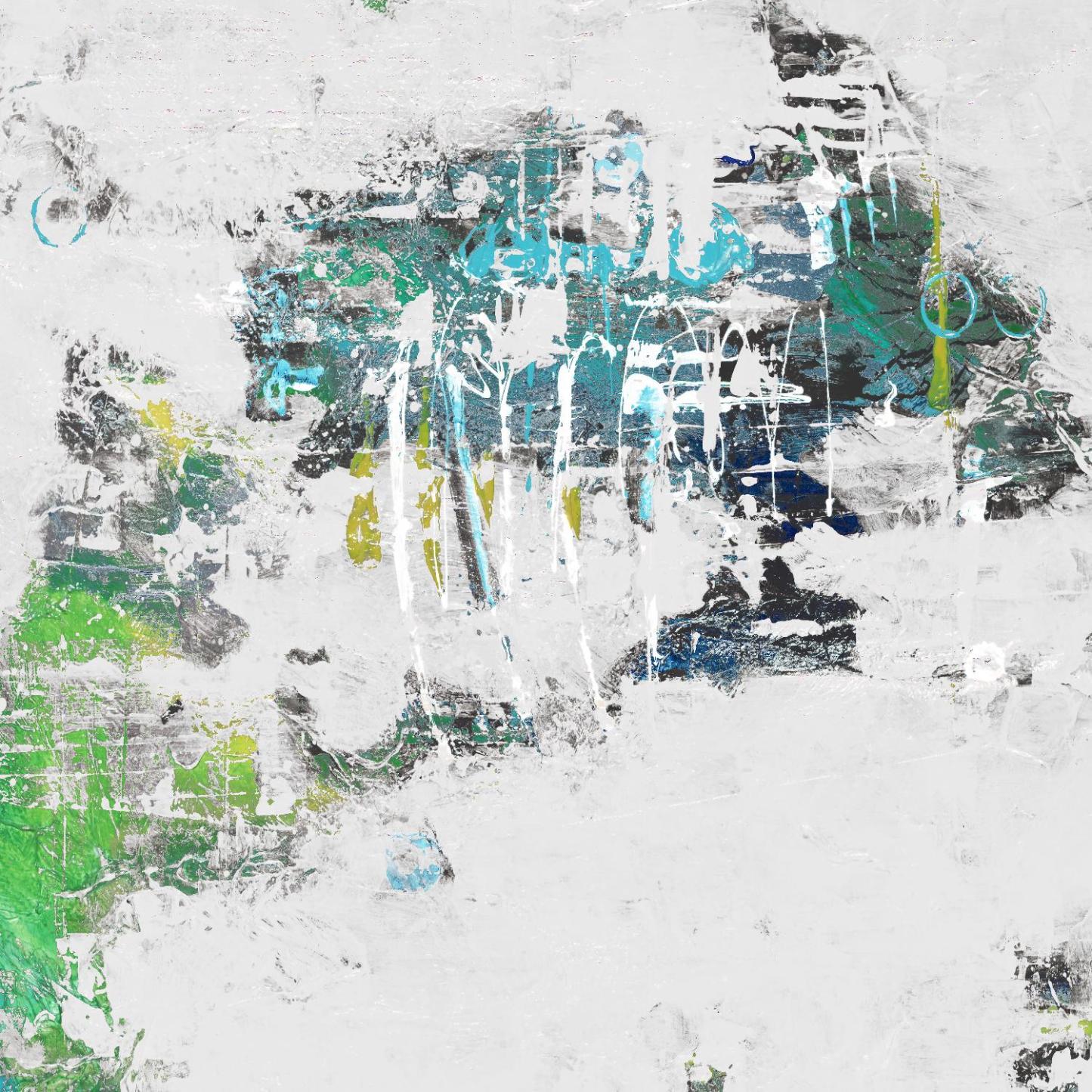 Œuvre d'art murale géante « Cool Kids I » 72 x 72