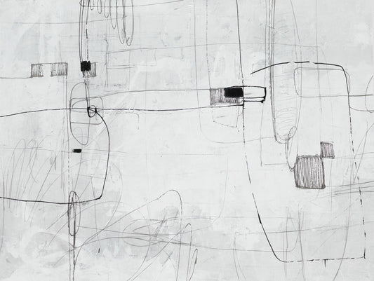 Œuvre d’art murale sur toile encadrée noire « Parkour » 32 x 24