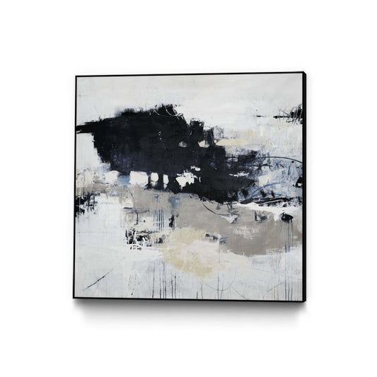 Big Bonanza Canvas Framed Black 20x20 Wall Art|Œuvre d'art murale sur toile encadrée noire « Big Bonanza » 20 x 20