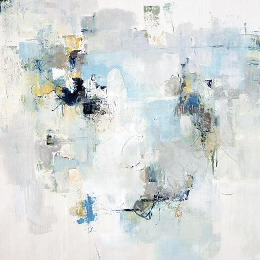 Œuvre d'art murale géante « Color Kernel » 54 x 54