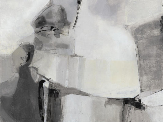 Œuvre d'art murale géante « Black Rover » 72 x 54