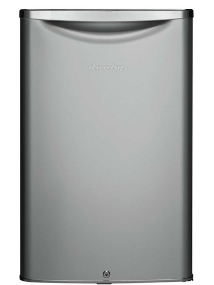 Danby 20,8 4,4 Cu. Fort. Mini-réfrigérateur à une porte - Acier inoxydable - DAR044A6DDB | Mini réfrigérateur Danby de 4,4 pi³ et de 20,8 po à 1 porte - acier inoxydable - DAR044A6DDB