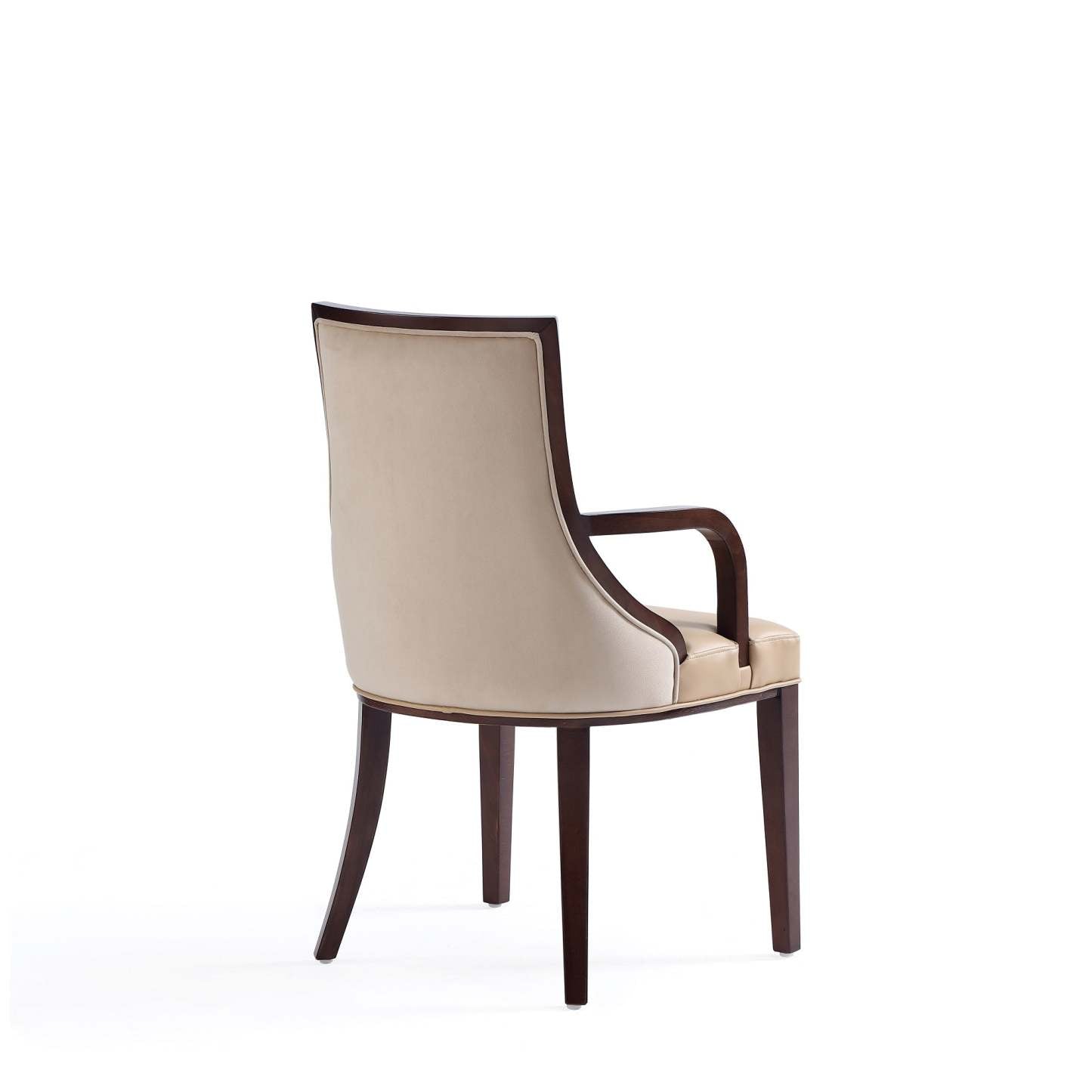 Manhattan Comfort Grand Faux Leather Dining Chair - Tan|Chaise de salle à manger Grand de Manhattan Comfort en similicuir - tan