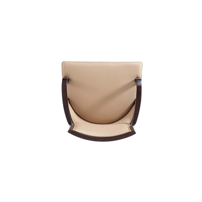 Manhattan Comfort Grand Faux Leather Dining Chair - Tan|Chaise de salle à manger Grand de Manhattan Comfort en similicuir - tan