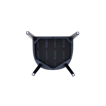 Manhattan Comfort Gansevoort Modern Faux Leather Dining Chair - Pebble Grey|Chaise de salle à manger moderne Gansevoort de Manhattan Comfort en similicuir - gris galet