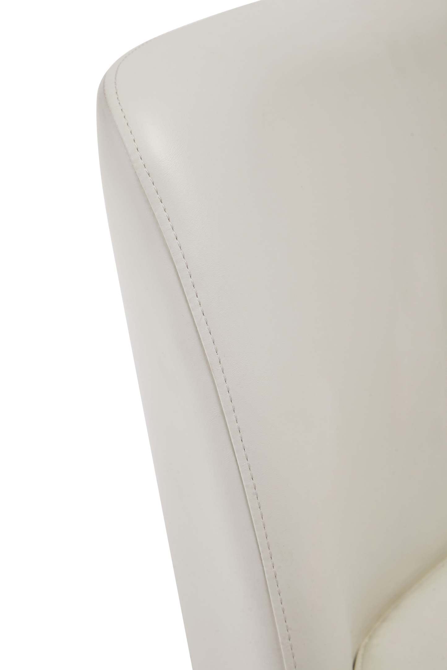 Manhattan Comfort Serena Faux Leather Dining Chair - Crème|Chaise de salle à manger Serena de Manhattan Comfort en similicuir - crème